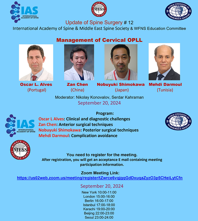 Management of Cervical OPLL